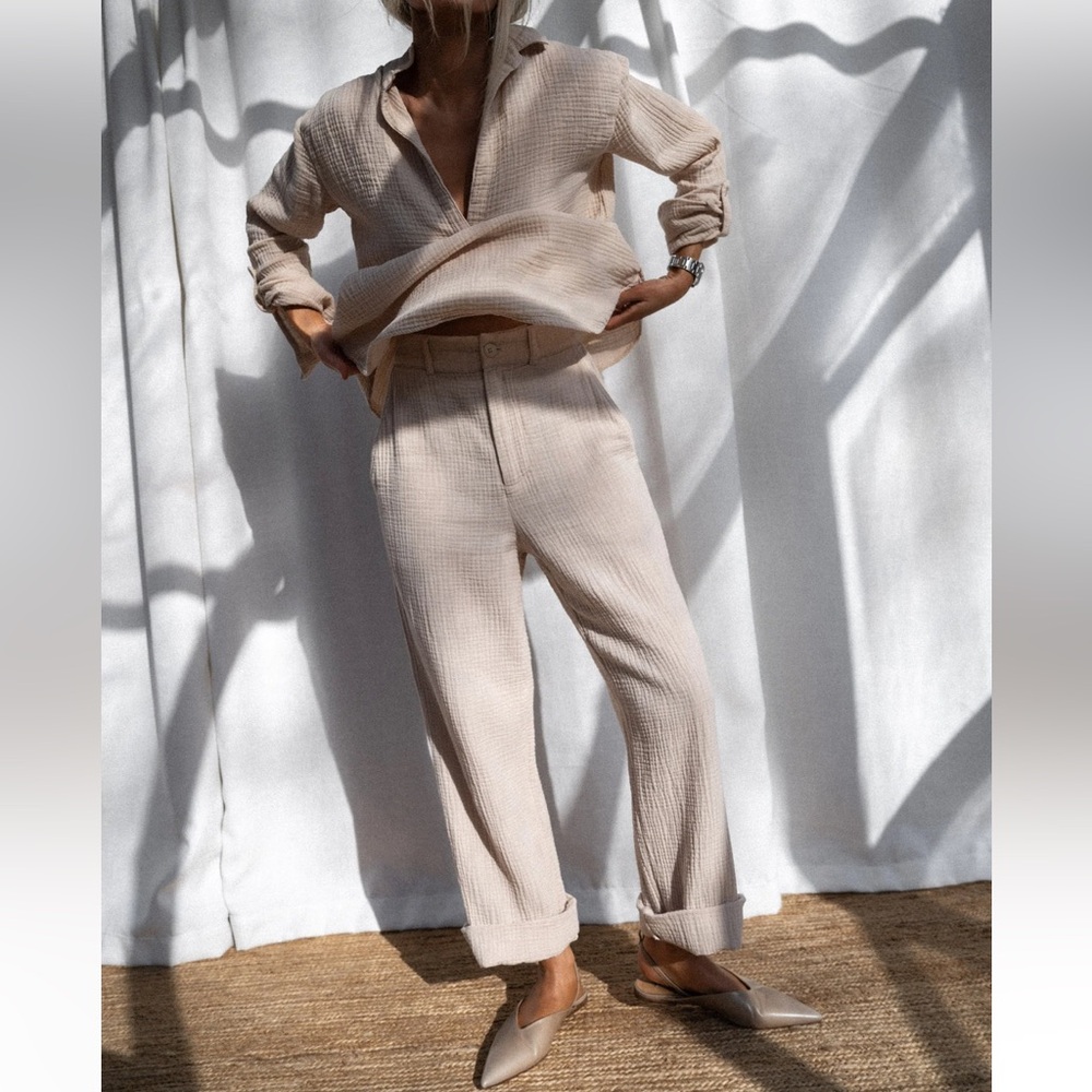 NWT Sundays Storm Pants In Natural Women’s Size L